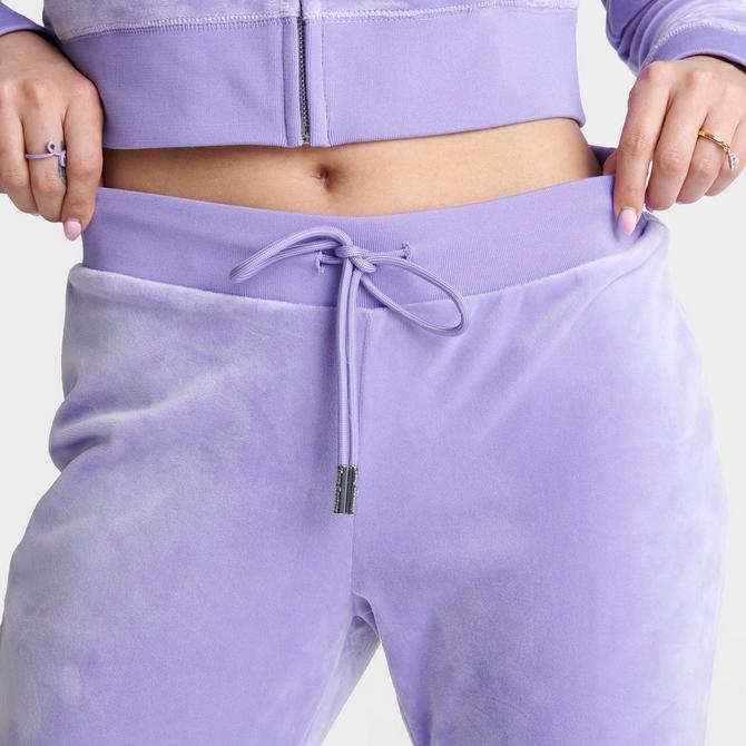 Women's Juicy Couture OG Big Bling Velour Track Pants