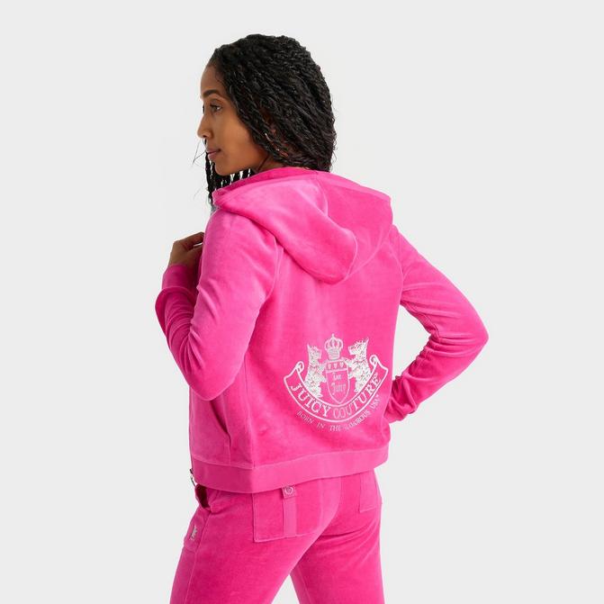 Juicy couture pink jacket best sale