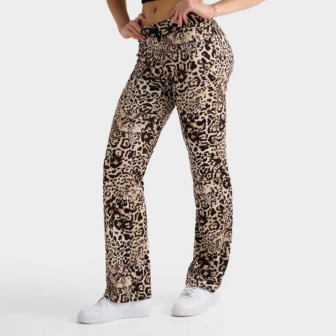 Woman script all over print joggers new arrivals