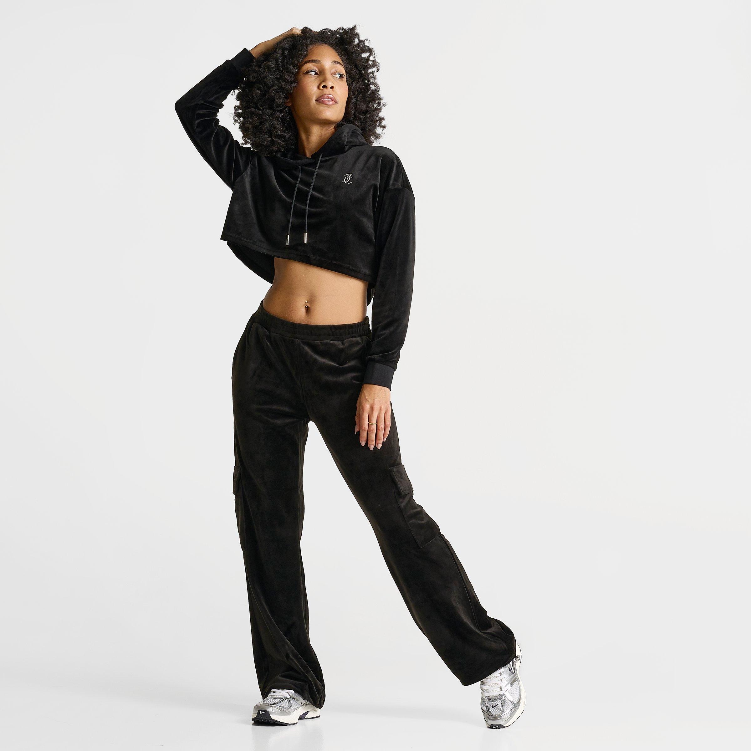 Juicy couture cropped hoodie deals