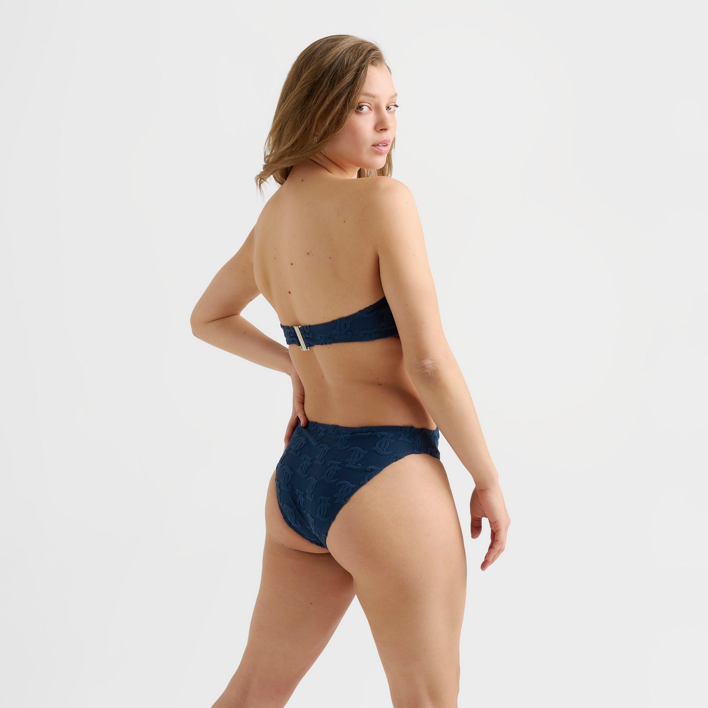 juicy couture ワンピース水着 Juicy Couture Womens One-Piece Swimsuit With Foil Verbiage