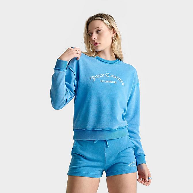 Women's Juicy Couture French Terry Crewneck Sweatshirt Women's Juicy Couture French Terry Crewneck Sweatshirt