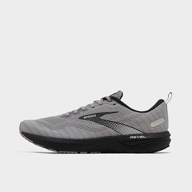 Right view of Men's Brooks Revel 6 Running Shoes in Alloy/Primer Grey/Oyster Click to zoom