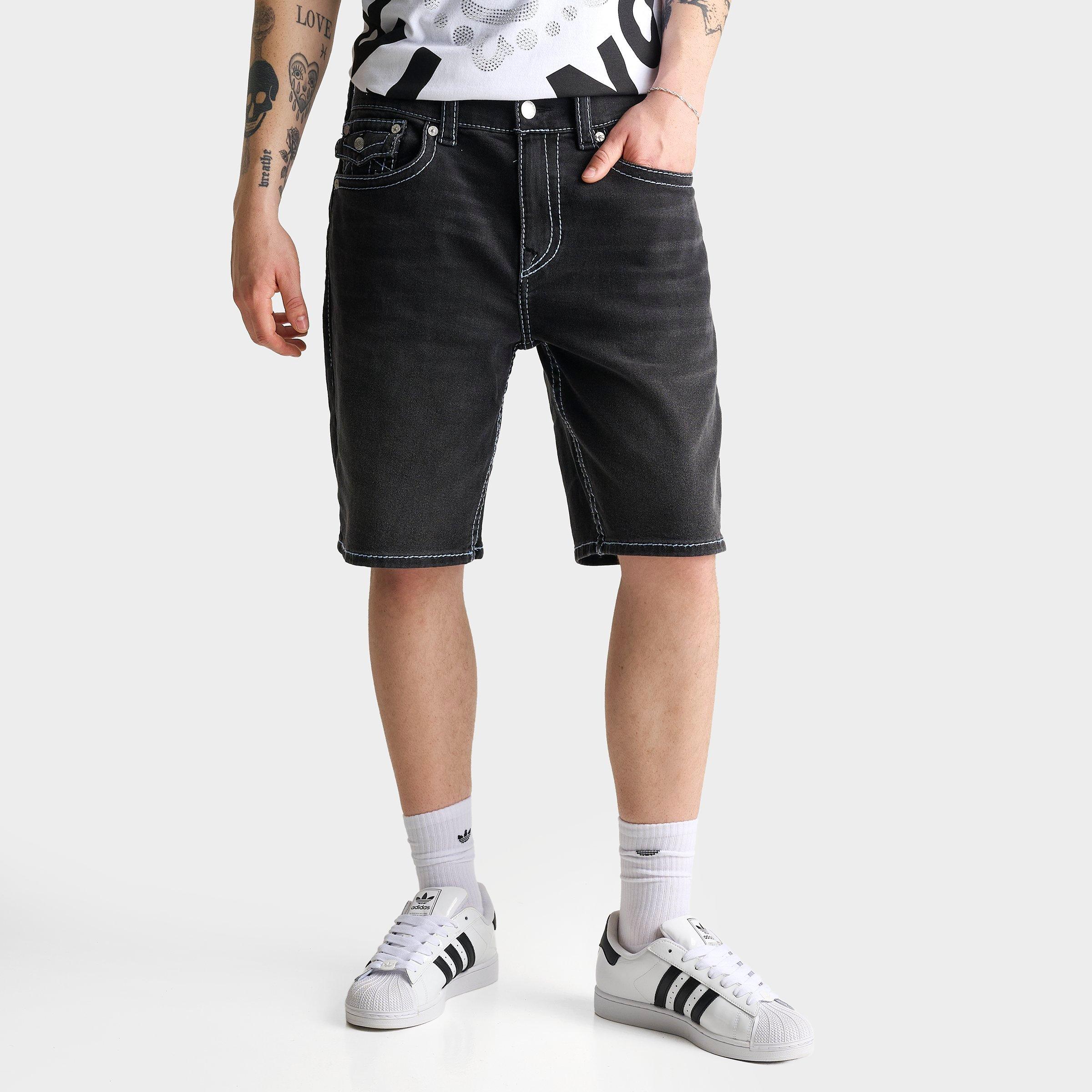 Men's True Religion Bobby Big T Baggy Denim Jean Shorts | Finish Line