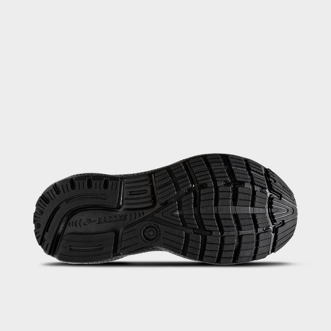 Bottom view of Men's Brooks Ghost 16 Running Shoes in Black/Black/Ebony Click to zoom