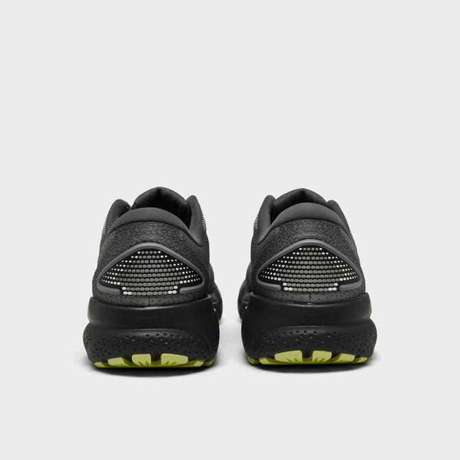 Left view of Men's Brooks Ghost 16 Running Shoes in Primer/Grey/Lime Click to zoom