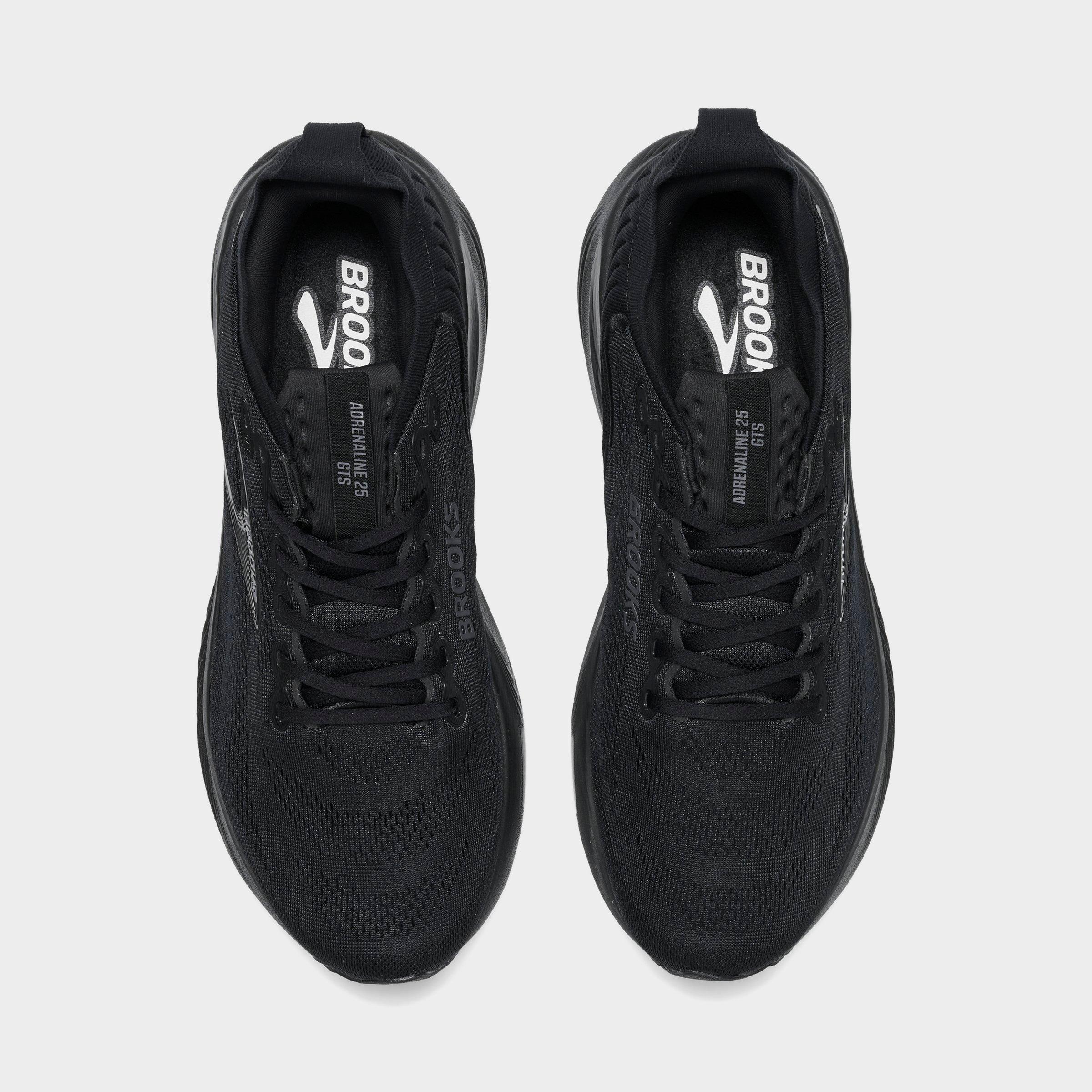 Brooks Adrenaline GTS 25 New Mens 12 Cushion Running/Walk Shoes  Triple Black Brooks Men main image 2