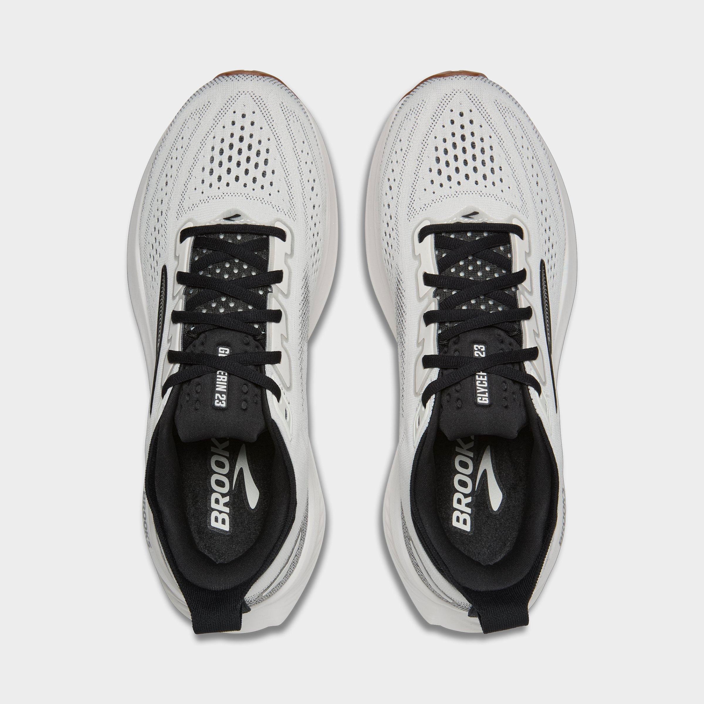 Brooks Glycerin 23 Running Shoes White Black Men’s 11.5 2E Wide NIB Brooks Glycerin 23 Shoes Mens Sz 9.5 2E Wide Black Grey  main image 2