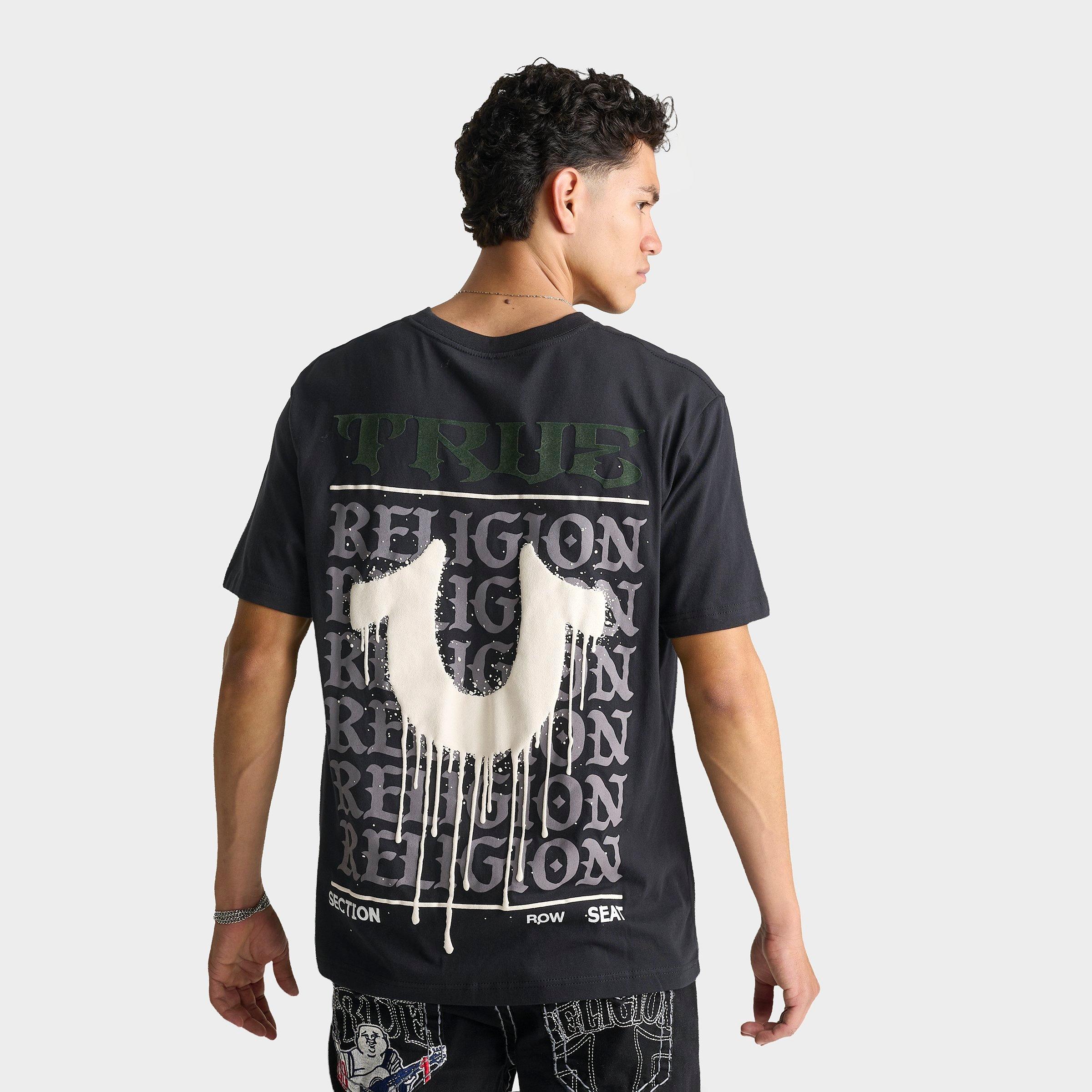 Men's True Religion Drippy Horseshoe Graphic T-Shirt | Finish Line
