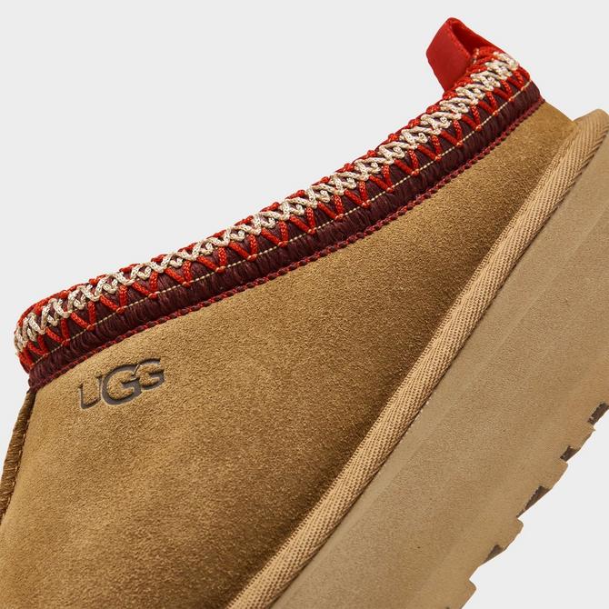 Front view of Women's UGG Tazz Clog Shoes in Chestnut Click to zoom