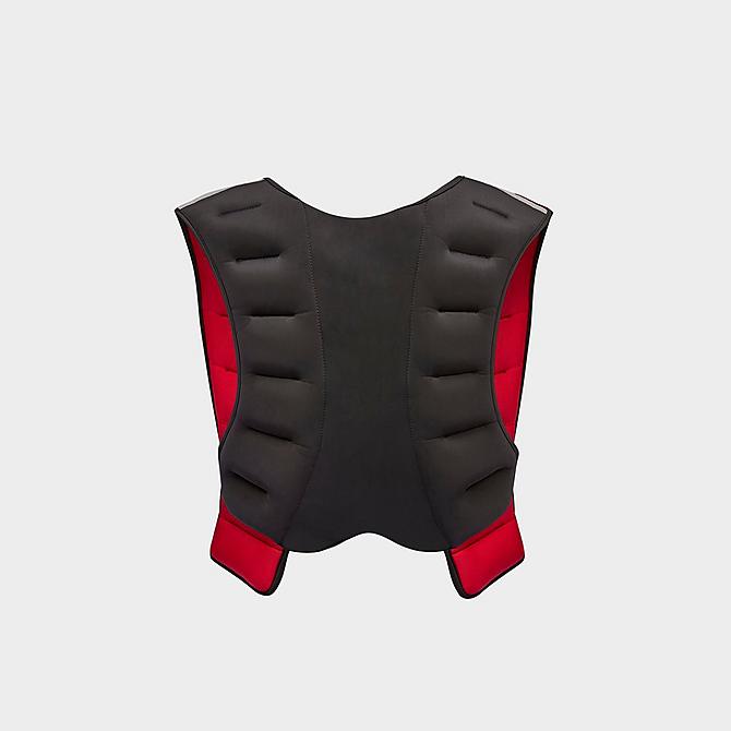 Front view of Reebok Strength Series Weighted Vest (6 lbs) in Red/Black Click to zoom