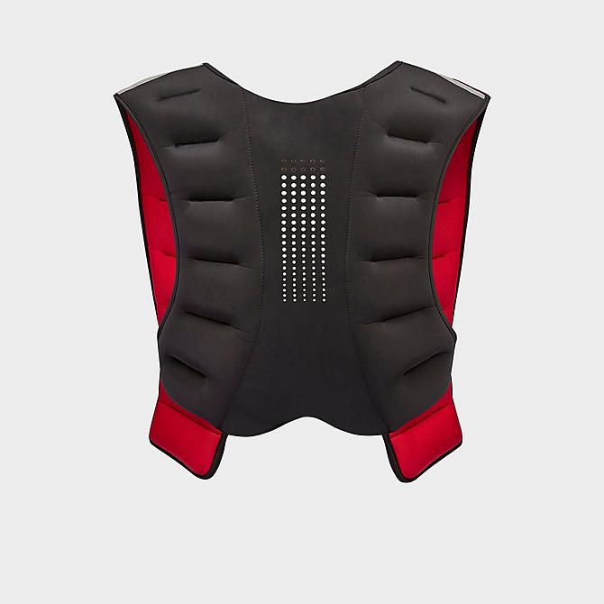 Front view of Reebok Strength Series Weighted Vest (12 lbs) in Red/Black Click to zoom