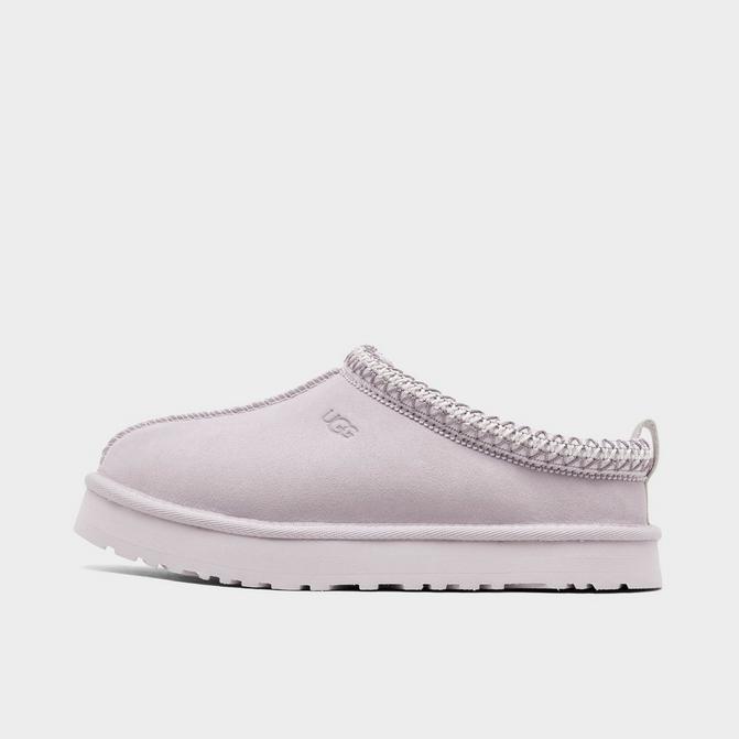 Right view of Kids' UGG Tazz Clog Shoes (4Y-6Y) in Bay Fog Click to zoom