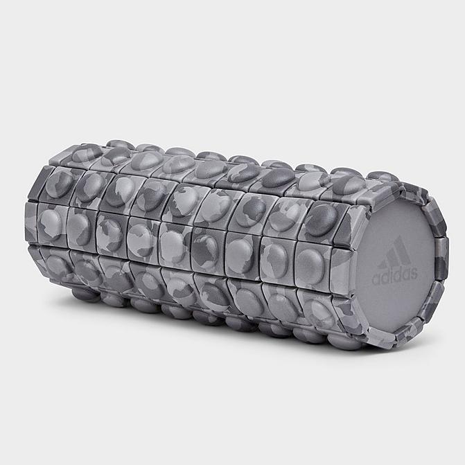 Right view of adidas Textured Foam Roller in Camo Grey Click to zoom