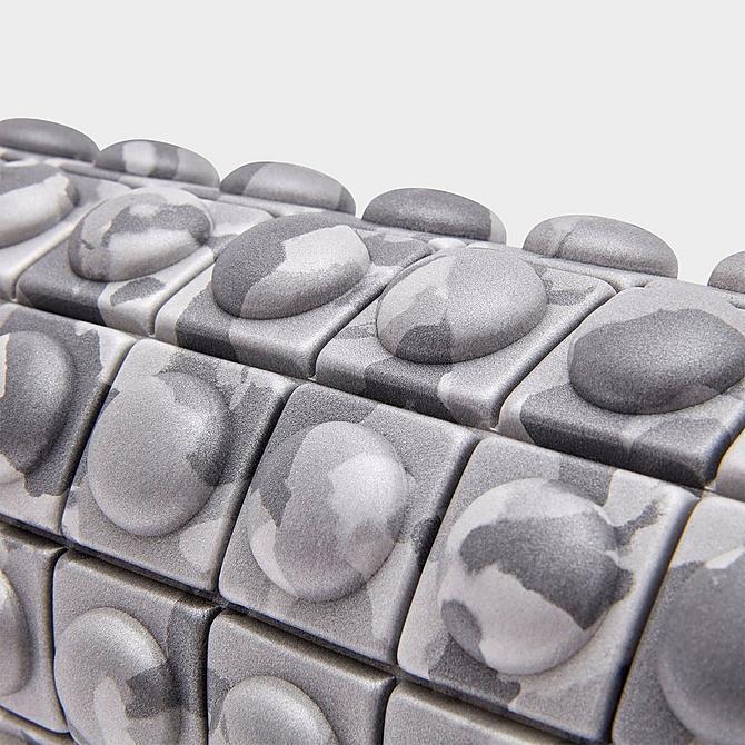 Back view of adidas Textured Foam Roller in Camo Grey Click to zoom