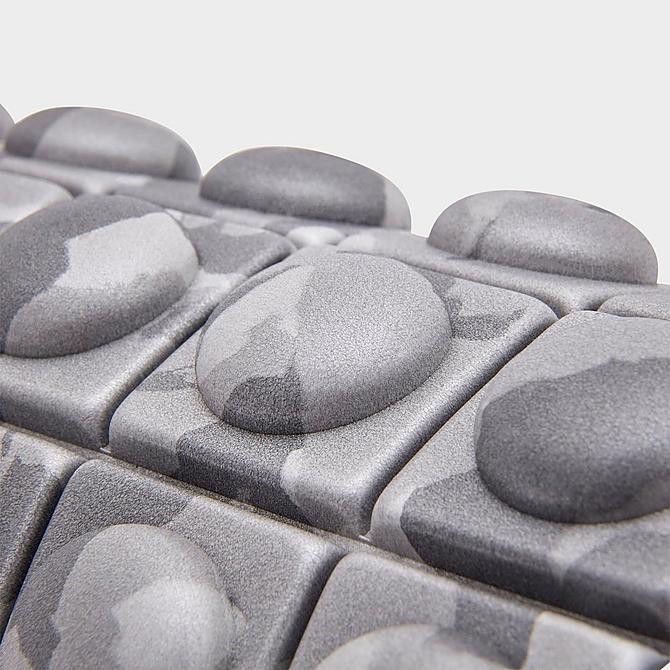 Bottom view of adidas Textured Foam Roller in Camo Grey Click to zoom