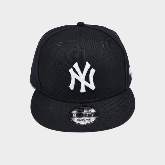 New Era Flat Brim 9FIFTY White on Black New York Yankees MLB Black