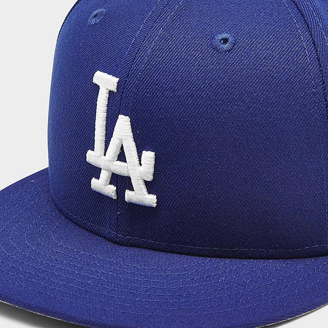 Front view of New Era Los Angeles Dodgers MLB Basic 9FIFTY Snapback Hat in Royal Click to zoom