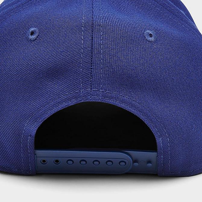 Left view of New Era Los Angeles Dodgers MLB Basic 9FIFTY Snapback Hat in Royal Click to zoom