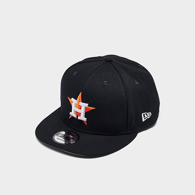 Right view of New Era Houston Astros MLB 9FIFTY Snapback Hat in Navy Click to zoom