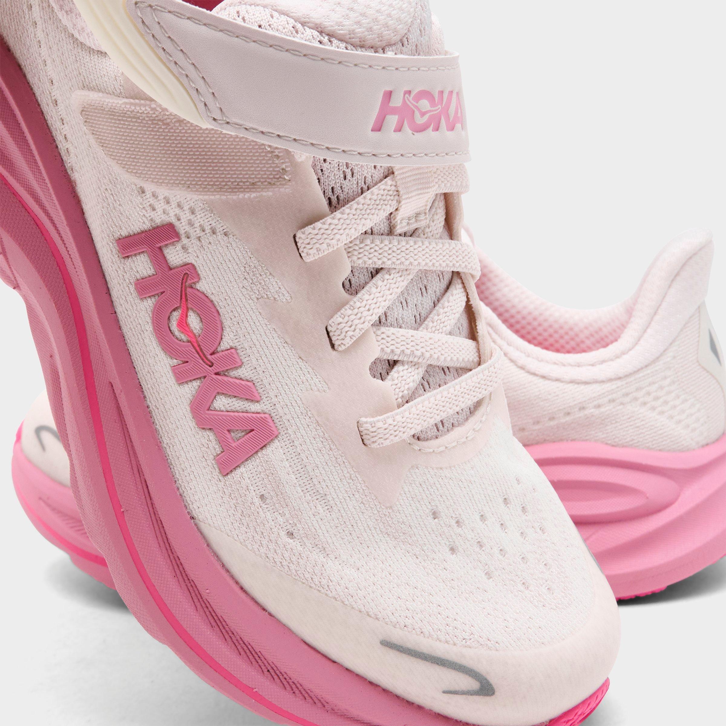 Girls' Little Kids' Hoka Clifton 10 Stretch Lace Running Shoes