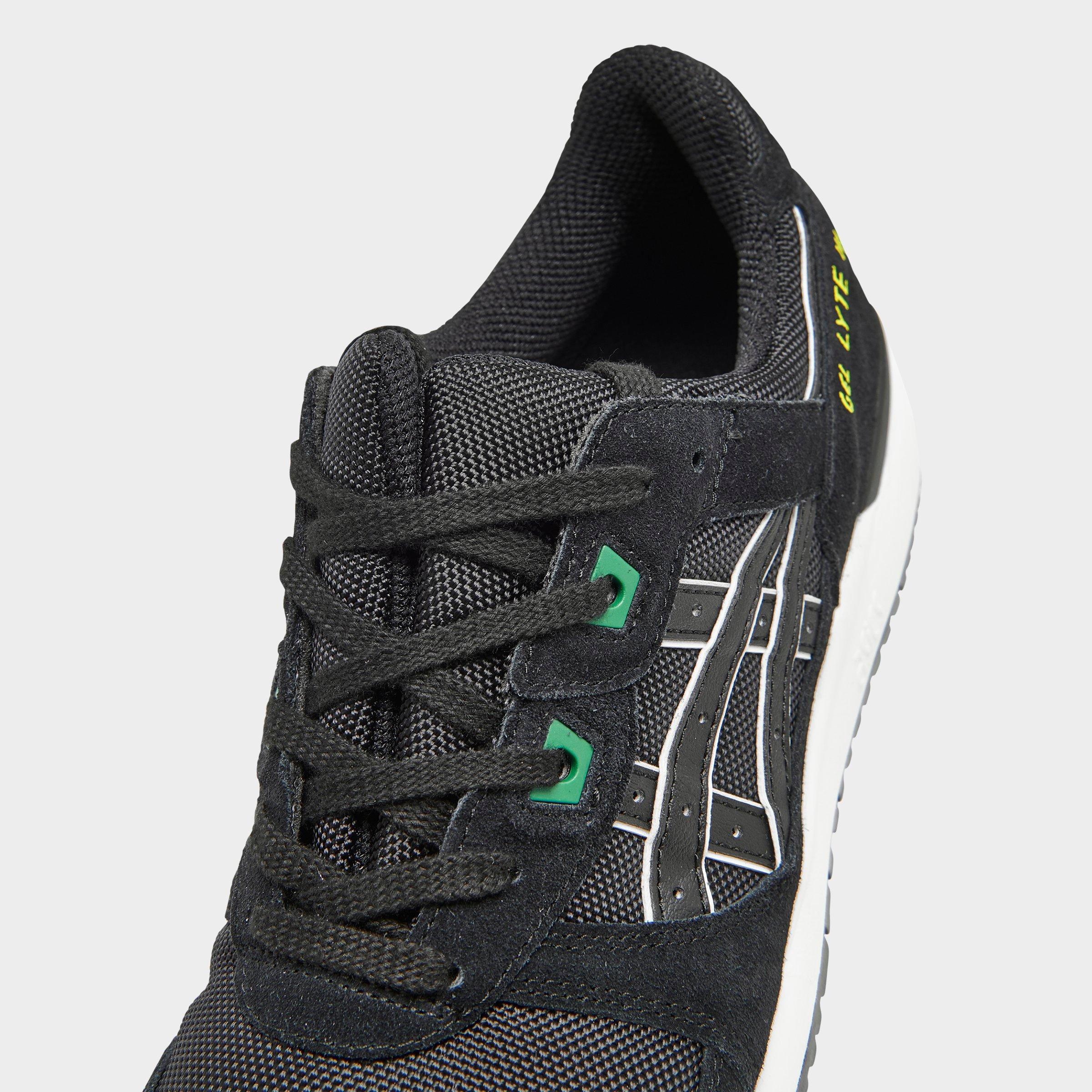 asics casual shoes black