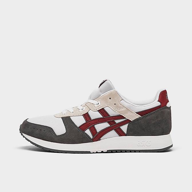 Right view of Men's Asics GEL-Lyte Classic Casual Shoes in White/Beet Juice Click to zoom