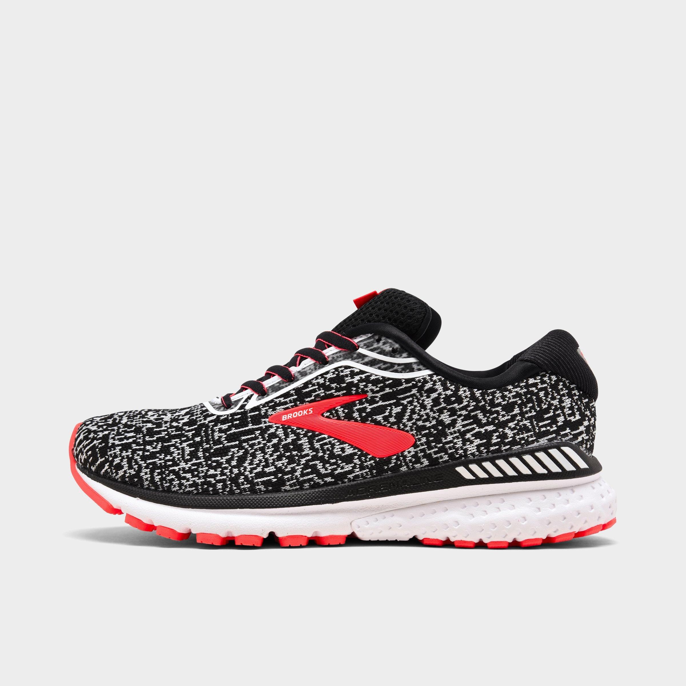 black and white womens brooks