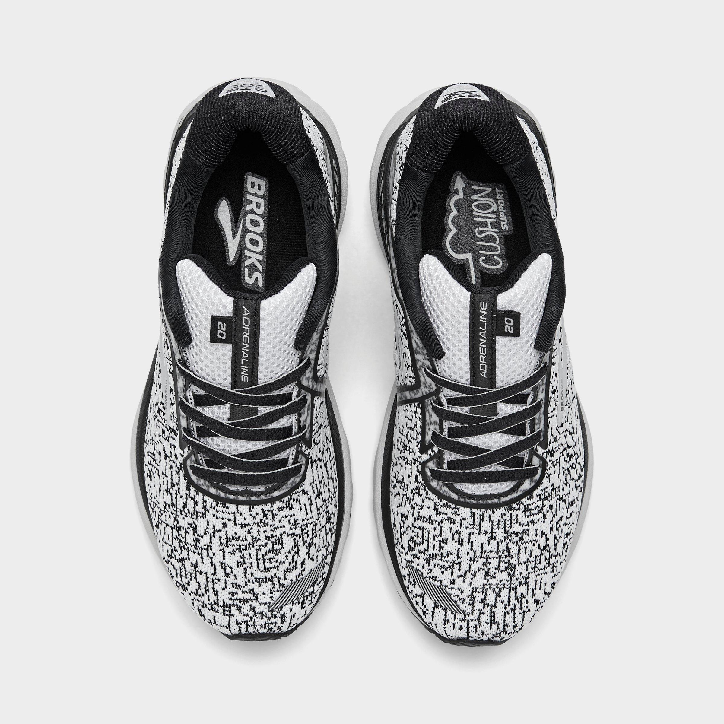 brooks adrenaline black womens