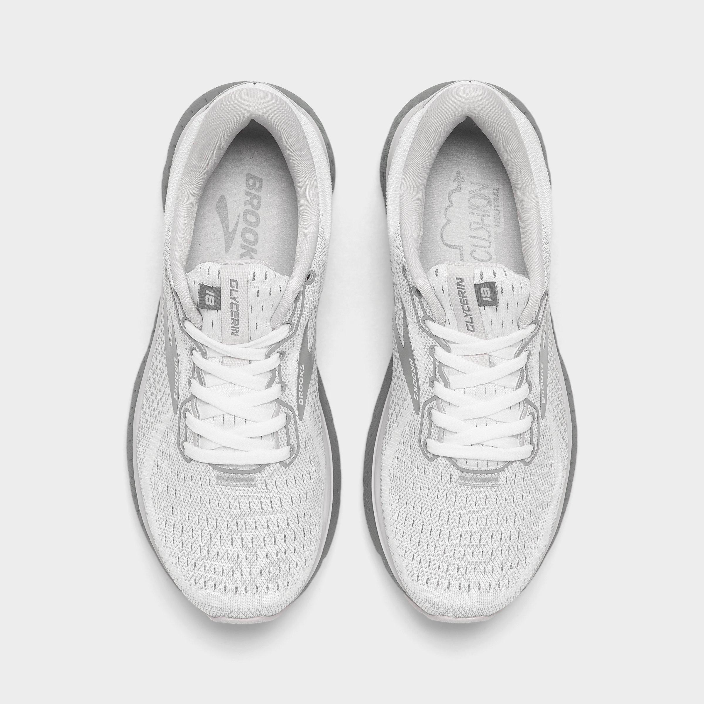brooks glycerin 18 womens white