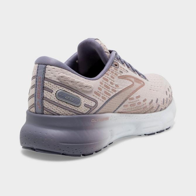 BROOKS GLYCERIN 20 WOMENS WHITE ORCHID LAVENDER