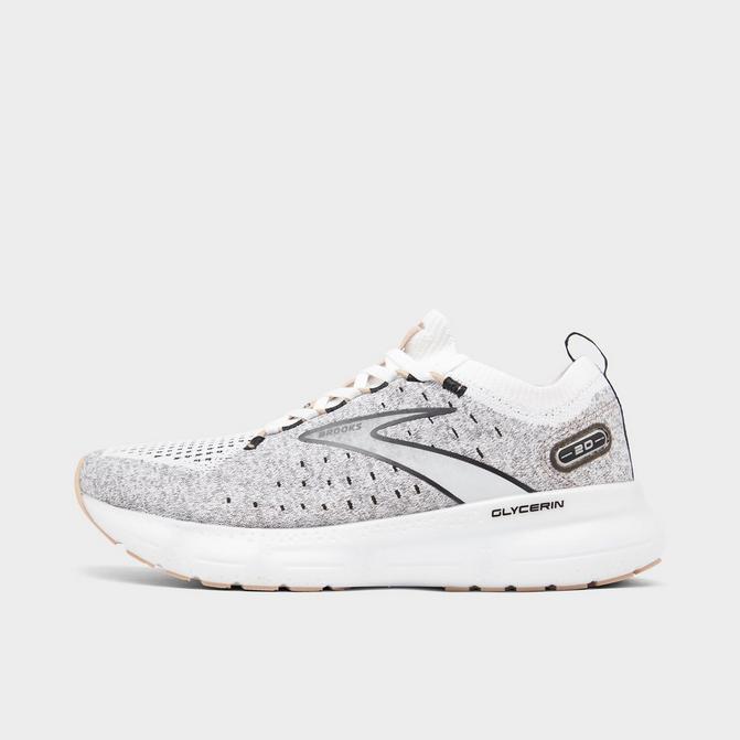 All white best sale brooks tennis shoes