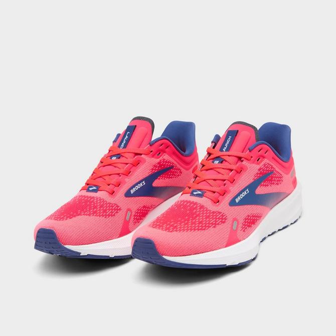 Brooks Women's 120373 148 Launch 9 White Pink Nightlife Speed Neutral –  That Shoe Store and More
