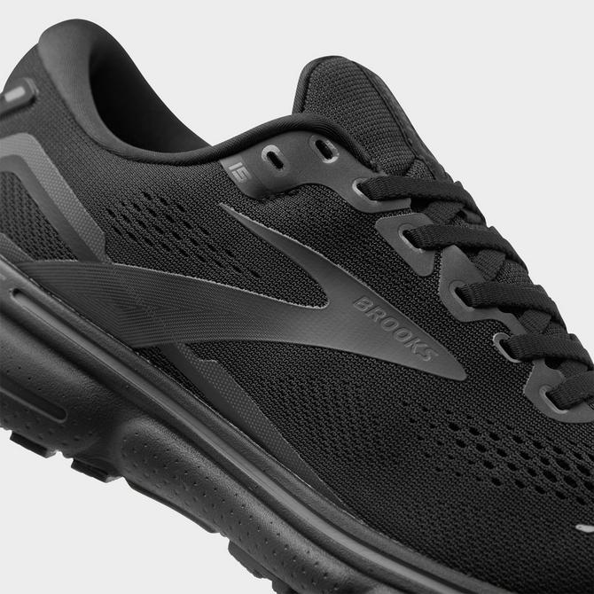 Brooks all black hot sale running shoes