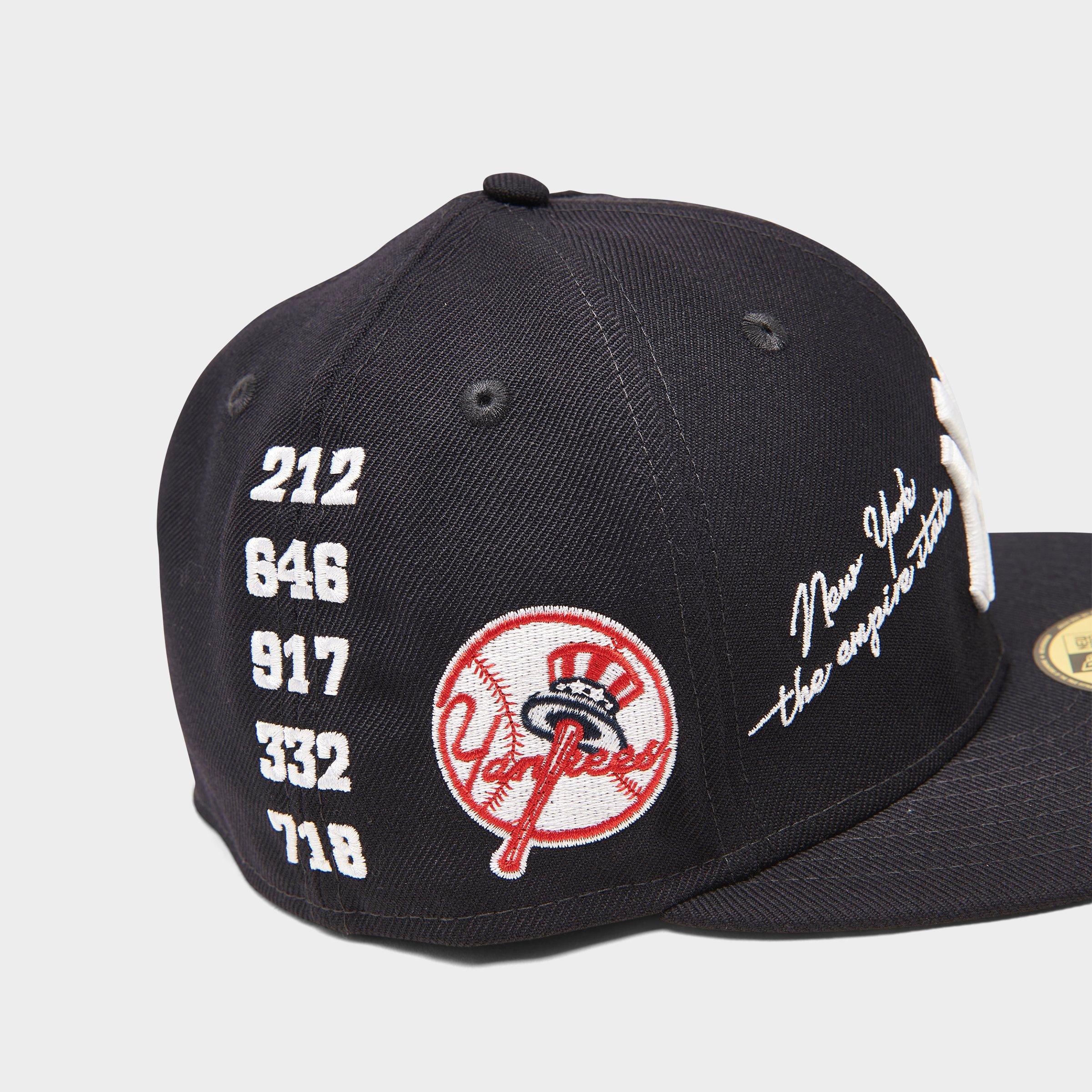 New Era New York Yankees Mlb Icon Area Code 59fifty Fitted Hat Finish Line