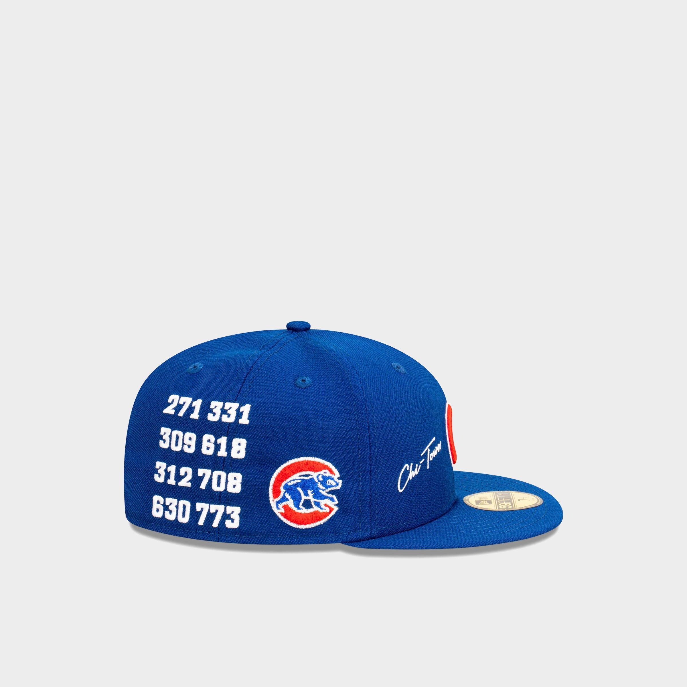 chicago cubs fitted baseball caps