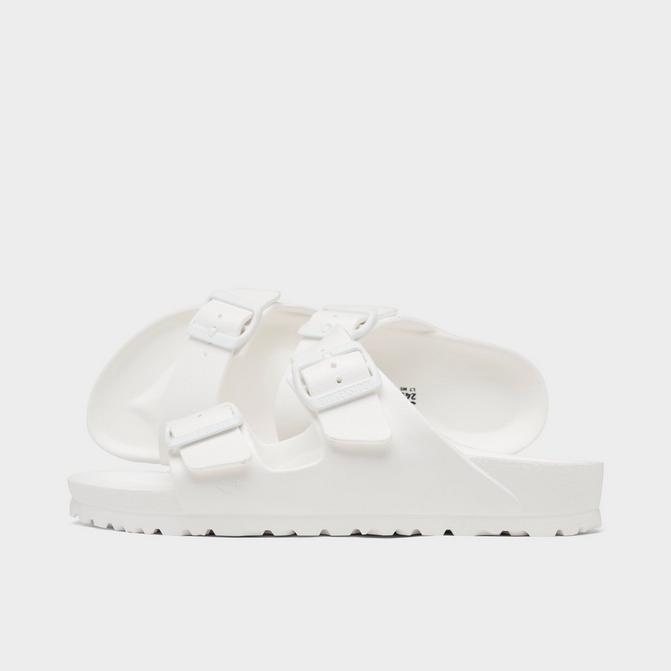 White birkenstocks hot sale in store