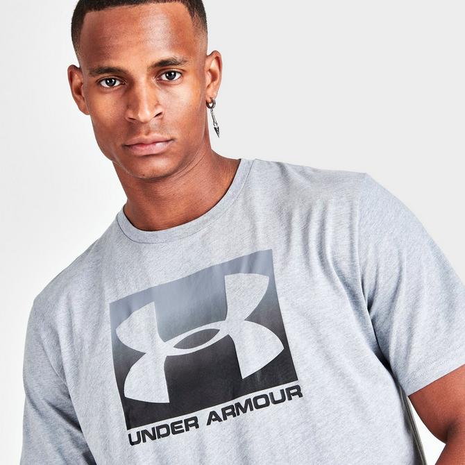 Buy Under Armour Mens UA Sportstyle Left Chest Short Sleeve T-Shirt Steel  Light Heather / Black