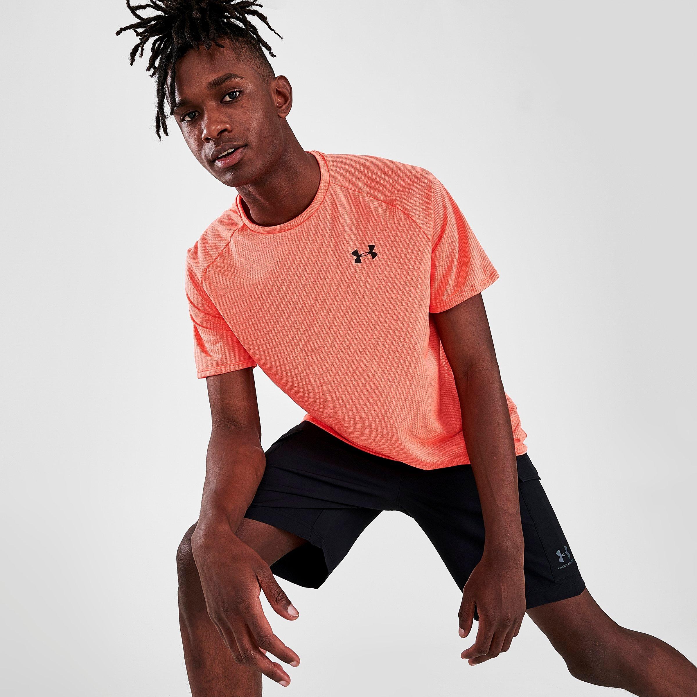 under armour tech t shirt orange