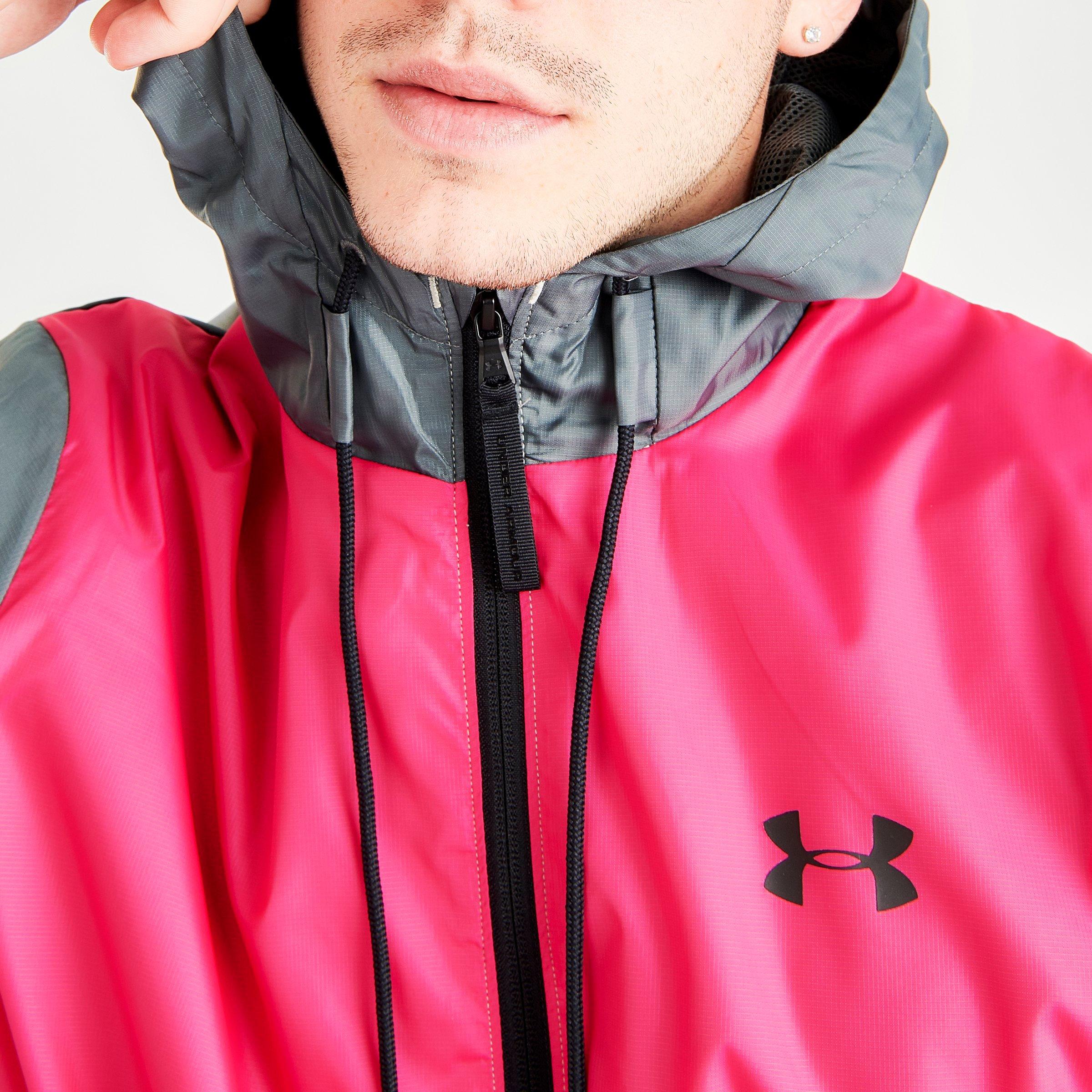 under armour windbreaker hoodie