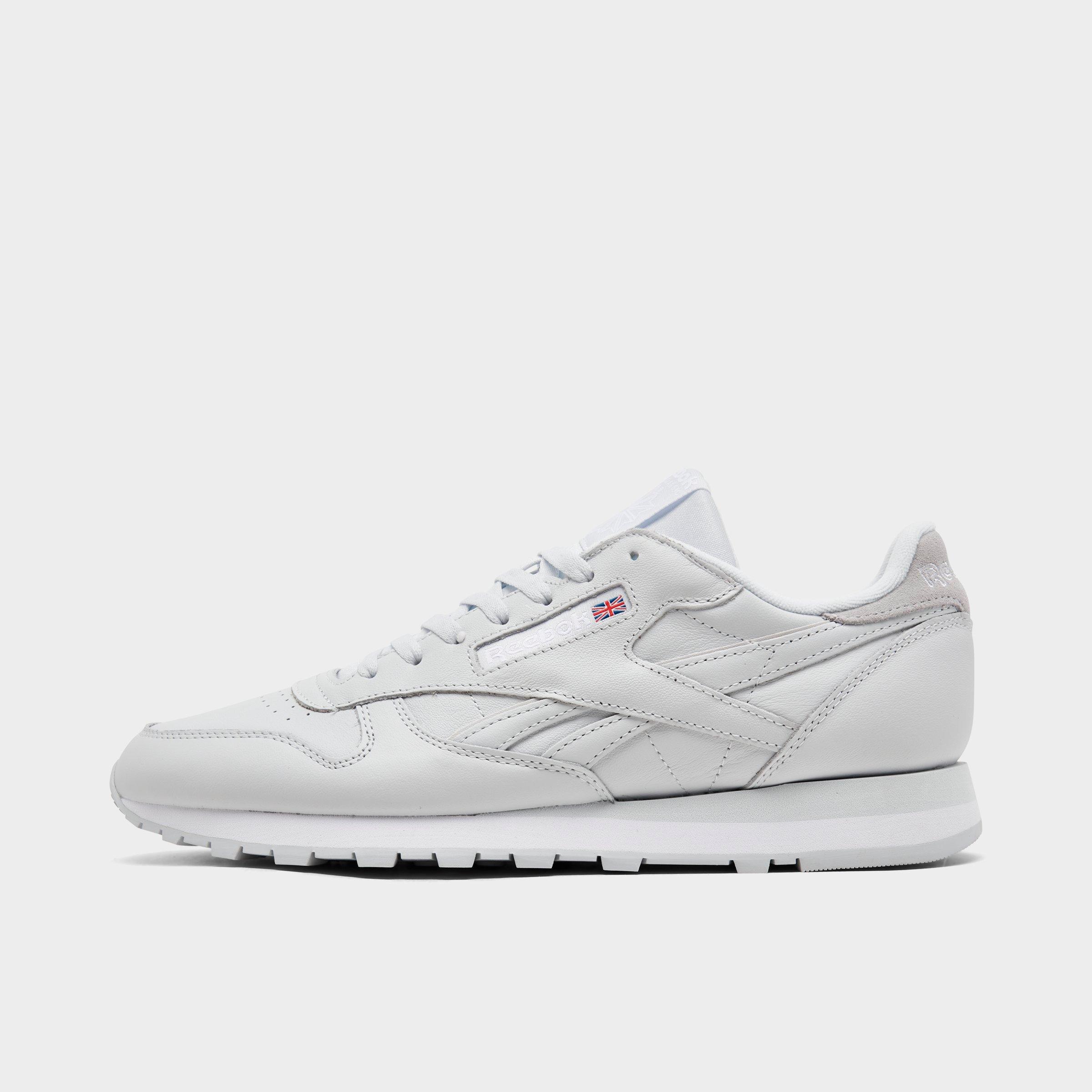 【 新品未使用 】Reebok CL LEATHER SOLID BD1320 Men's Reebok Classic Leather Casual Shoes | Finish Line
