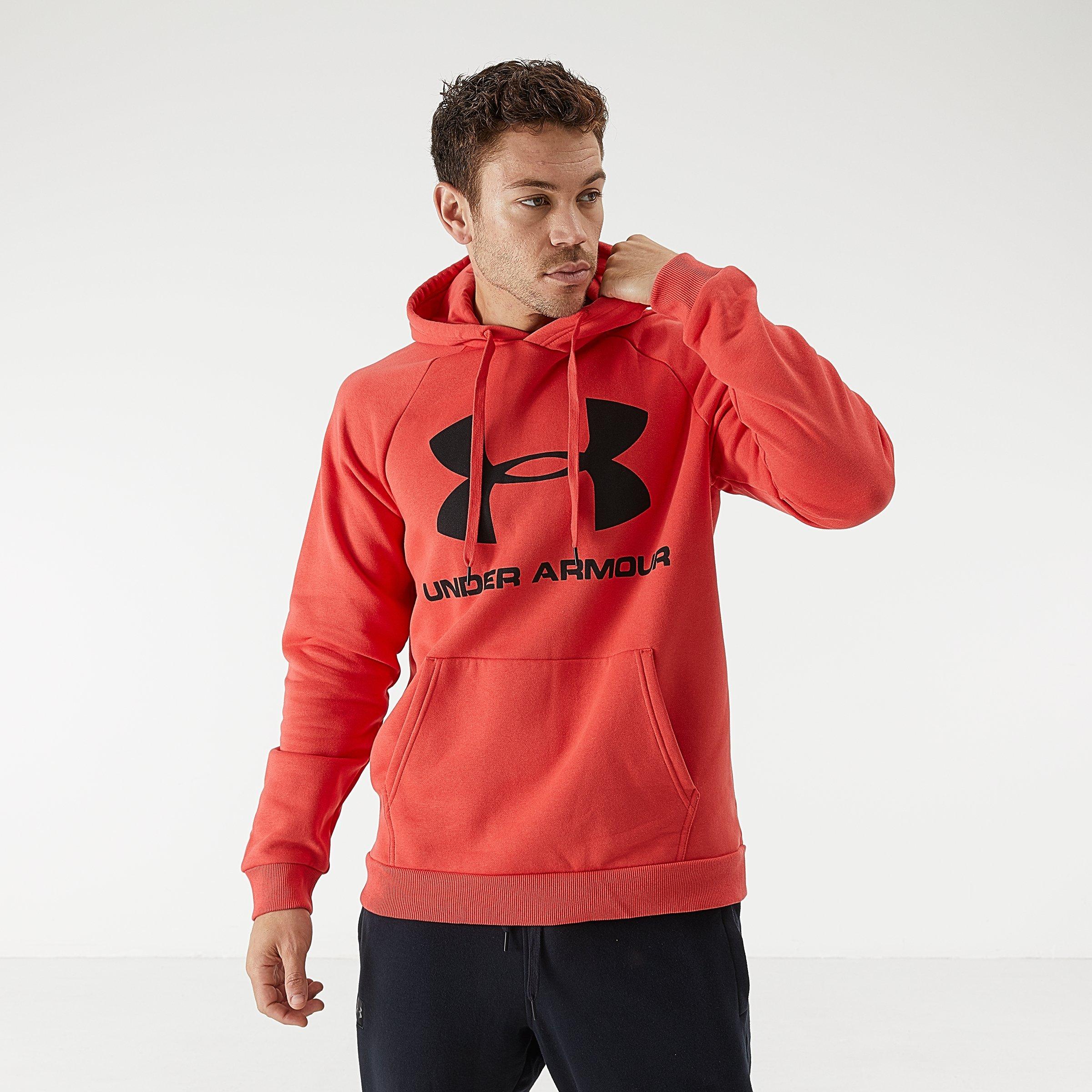 men's ua rival fleece team hoodie