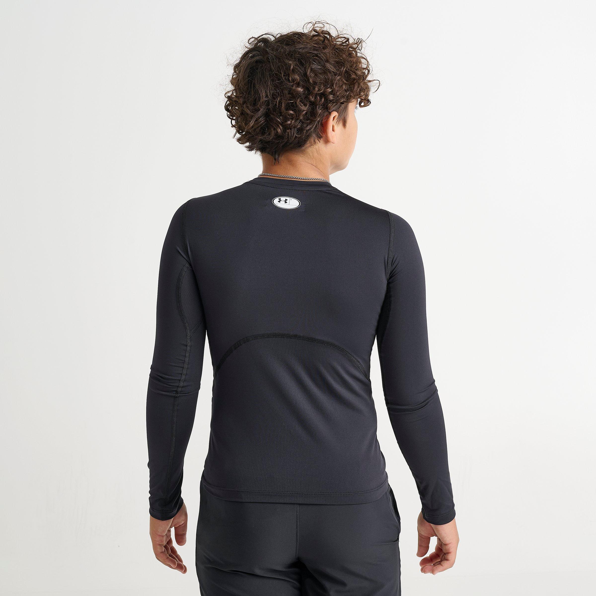 Boys' Big Kids' Under Armour HeatGear Long-Sleeve Shirt