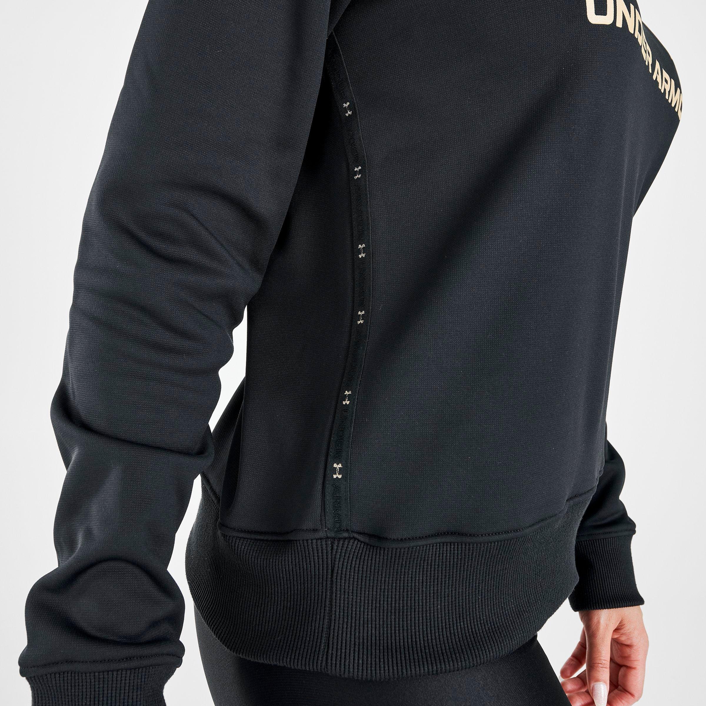 under armour hoodie women gold