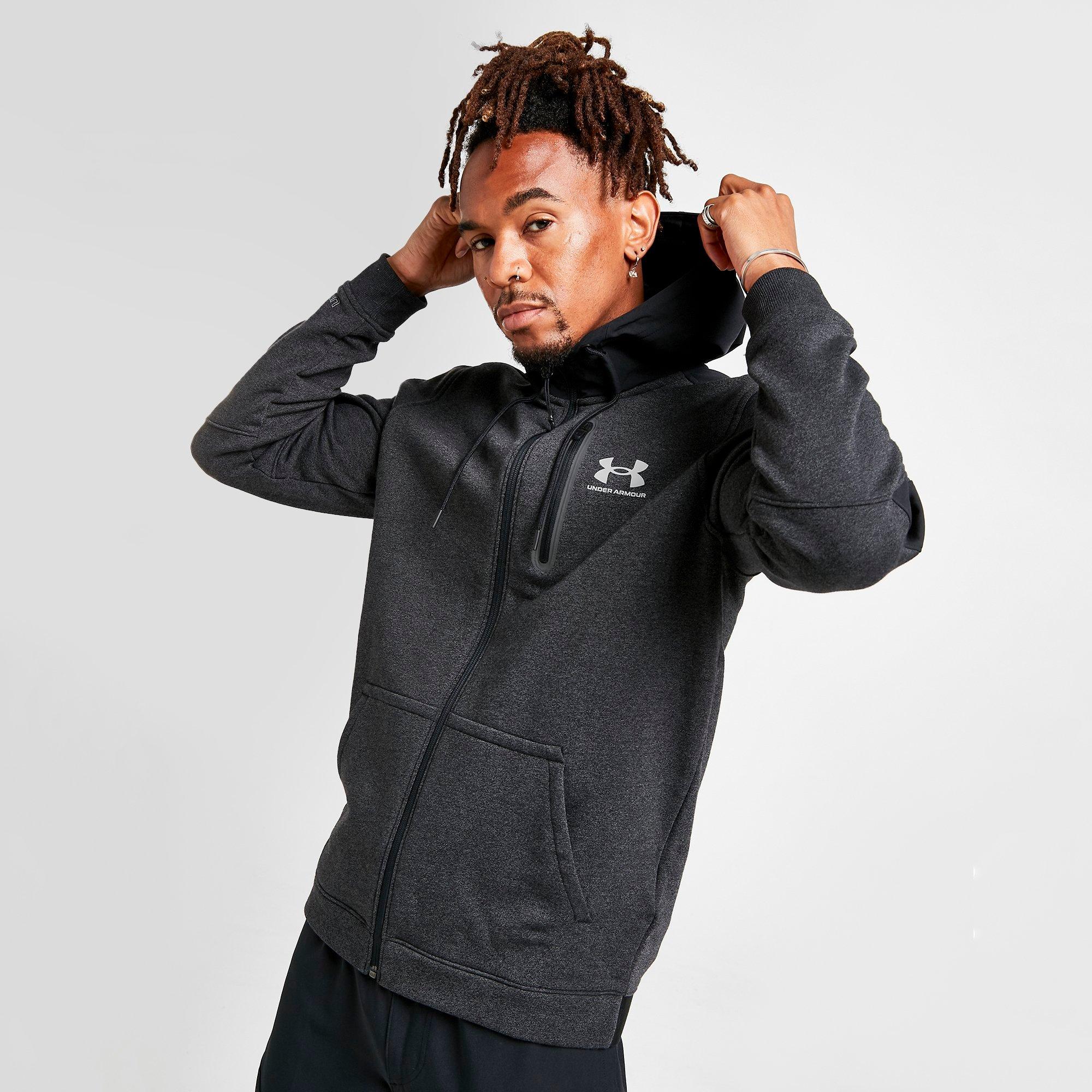 under armour threadborne half zip hoodie