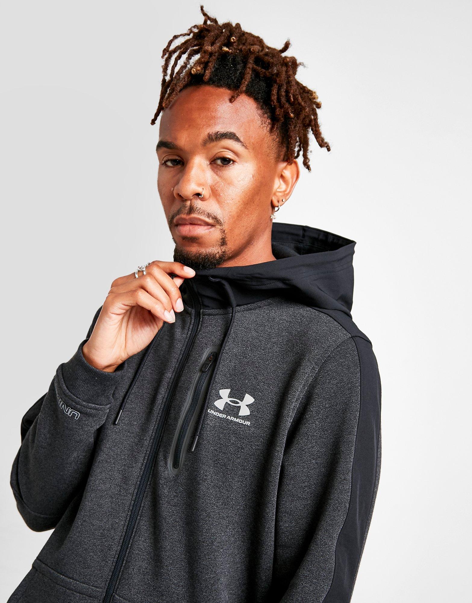 under armour threadborne full zip hoodie