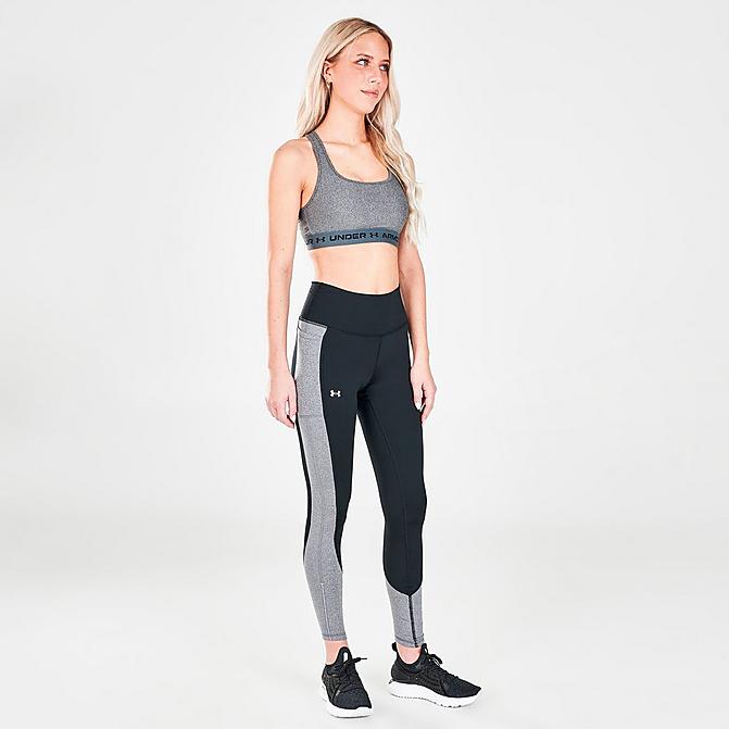 Front view of Women's ColdGear No-Slip Waistband Training Leggings Click to zoom
