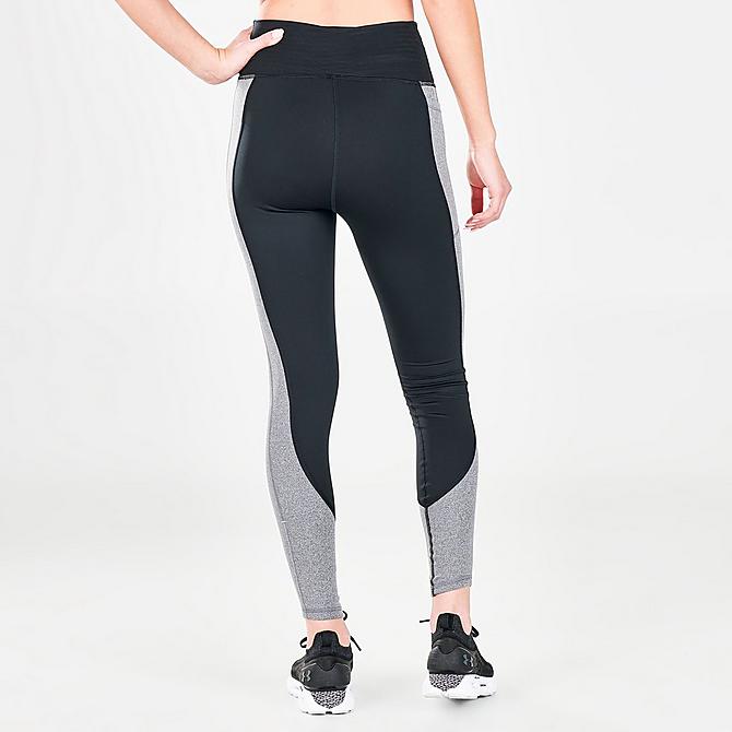 Back Right view of Women's ColdGear No-Slip Waistband Training Leggings Click to zoom