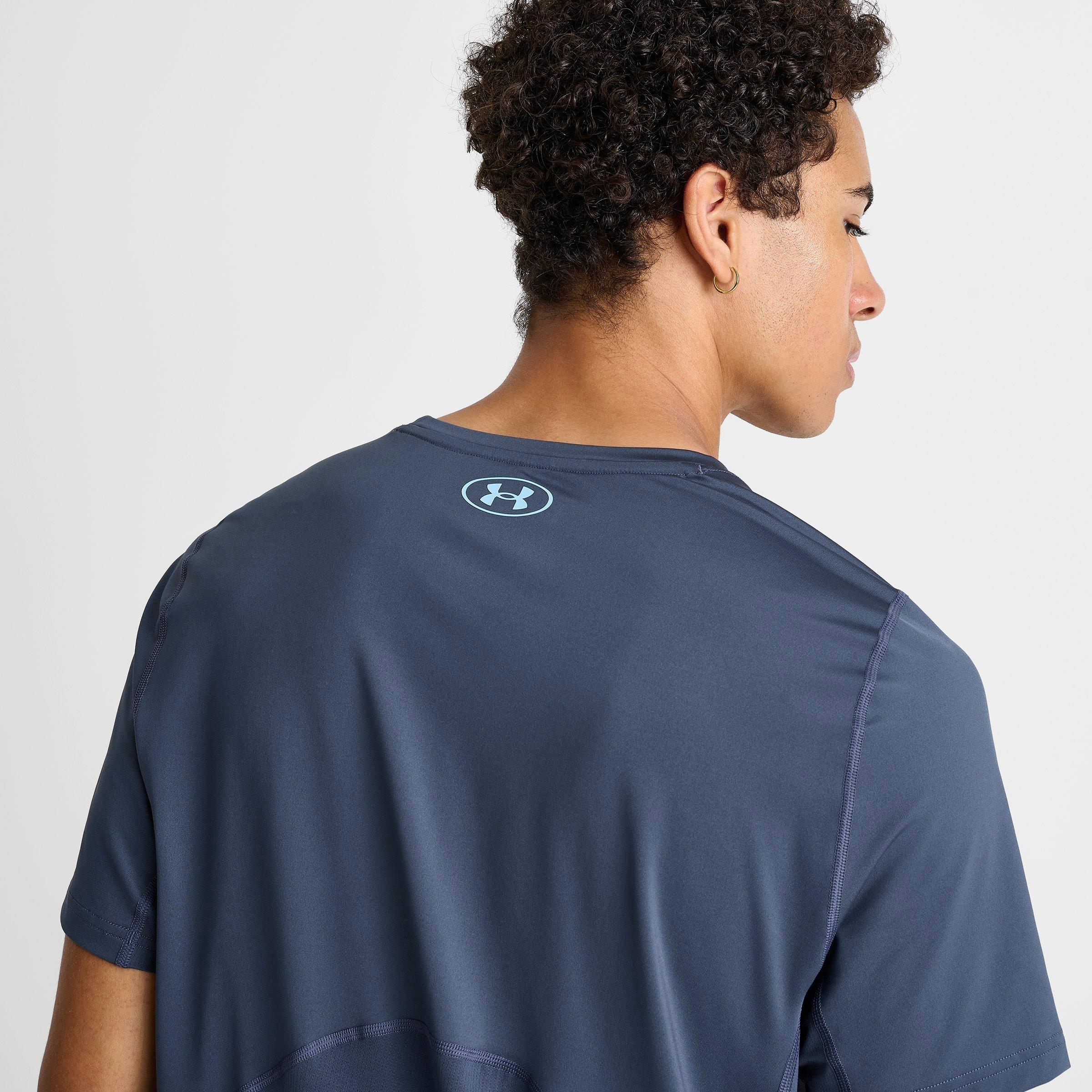 Men's Under Armour HeatGear Fitted Camo Short-Sleeve Training Top