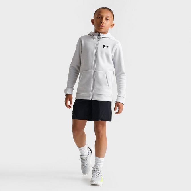 [angle] view of Kids' Under Armour Woven Shorts Click to zoom